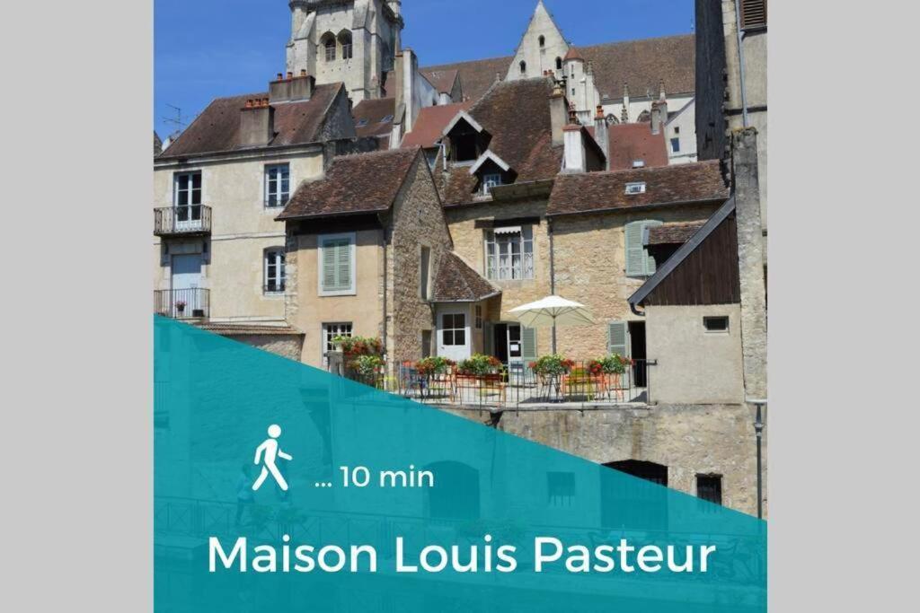 L'ecluse Terrasse Parking Gratuit Home-one Dole